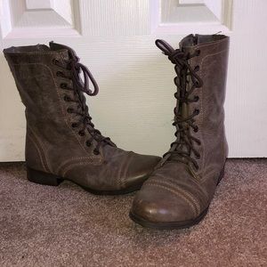 Steve Madden combat boots